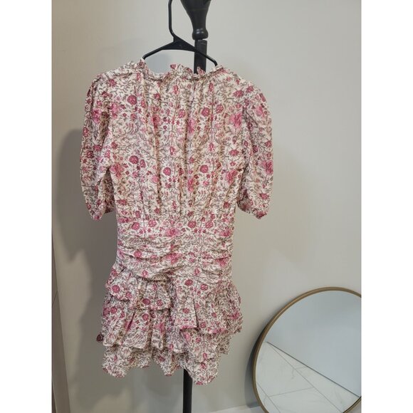 Anna Cate Womens Floral Maxi Sundress Sleeveless Zip Cotton Size M Multicolor - Picture 5 of 7